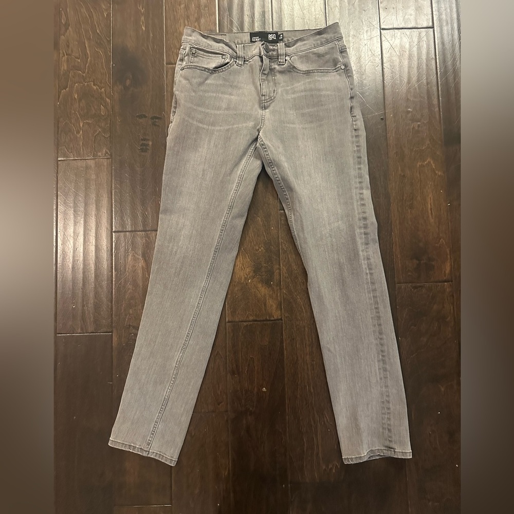 RSQ London Skinny Charcoal Jeans 30x32